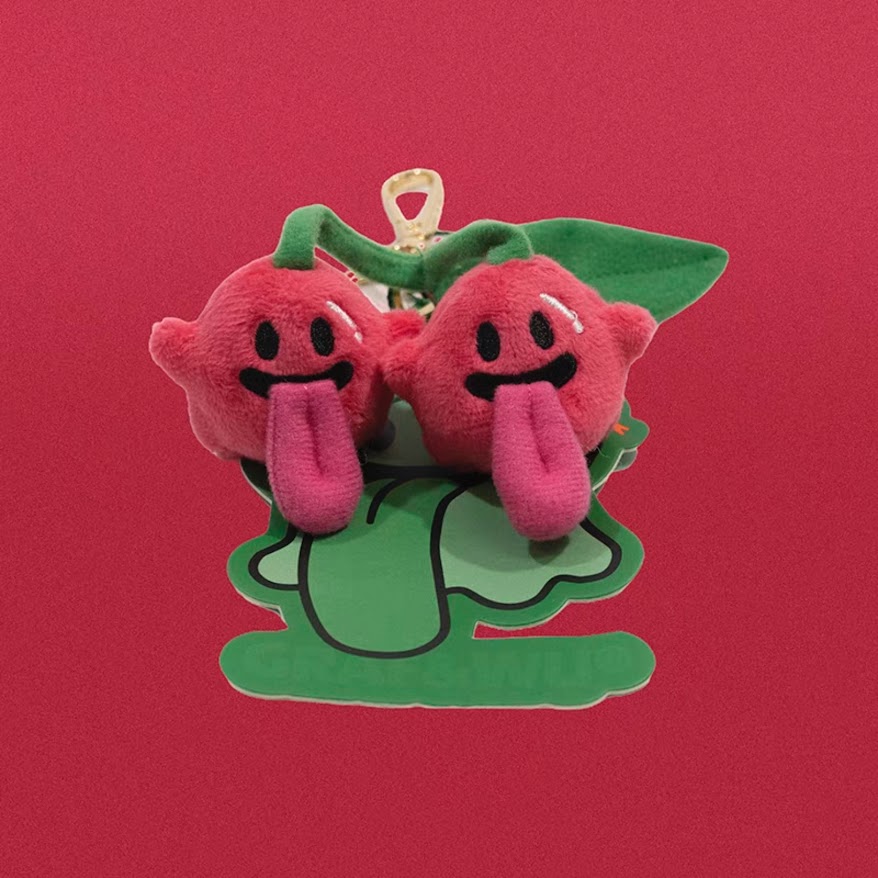 迷你櫻桃鬼吊飾
