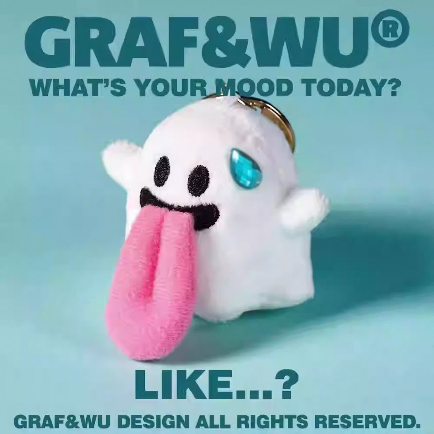 迷你無言可愛鬼吊飾