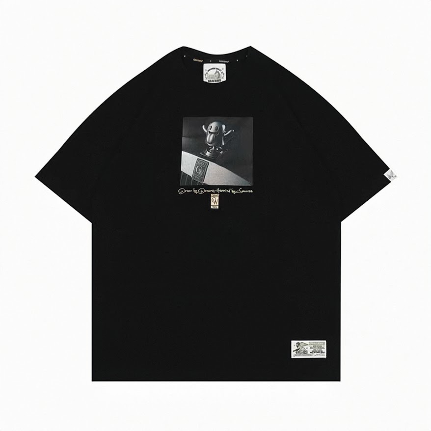 GRAF可愛鬼勞斯萊斯短T/黑