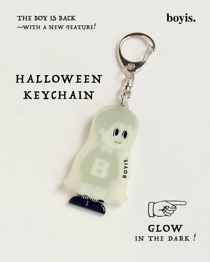 BOYIS萬聖夜光鑰匙圈