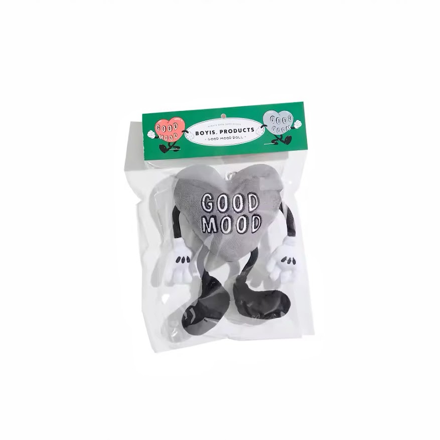 BOYIS心臟娃娃/灰