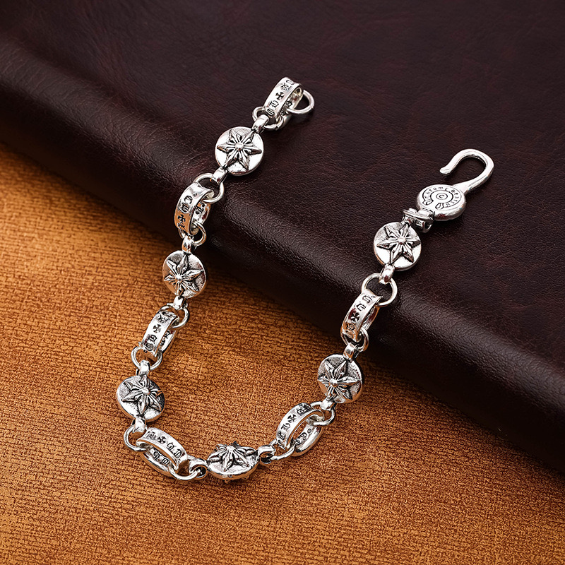 星形馬蹄扣手鏈