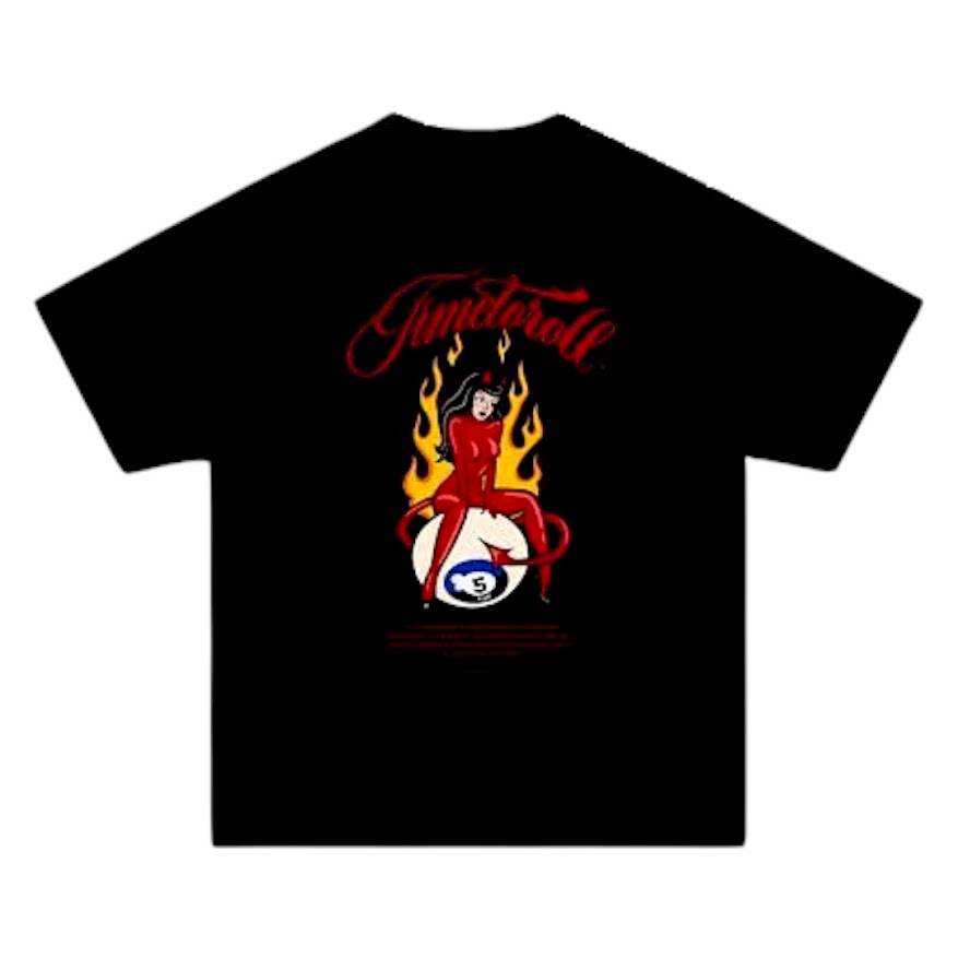 T.D.G TDG 5號惡魔短T/黑