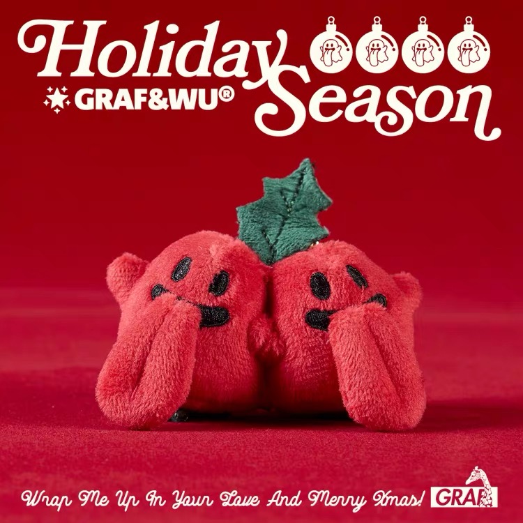 迷你冬青可愛鬼吊飾