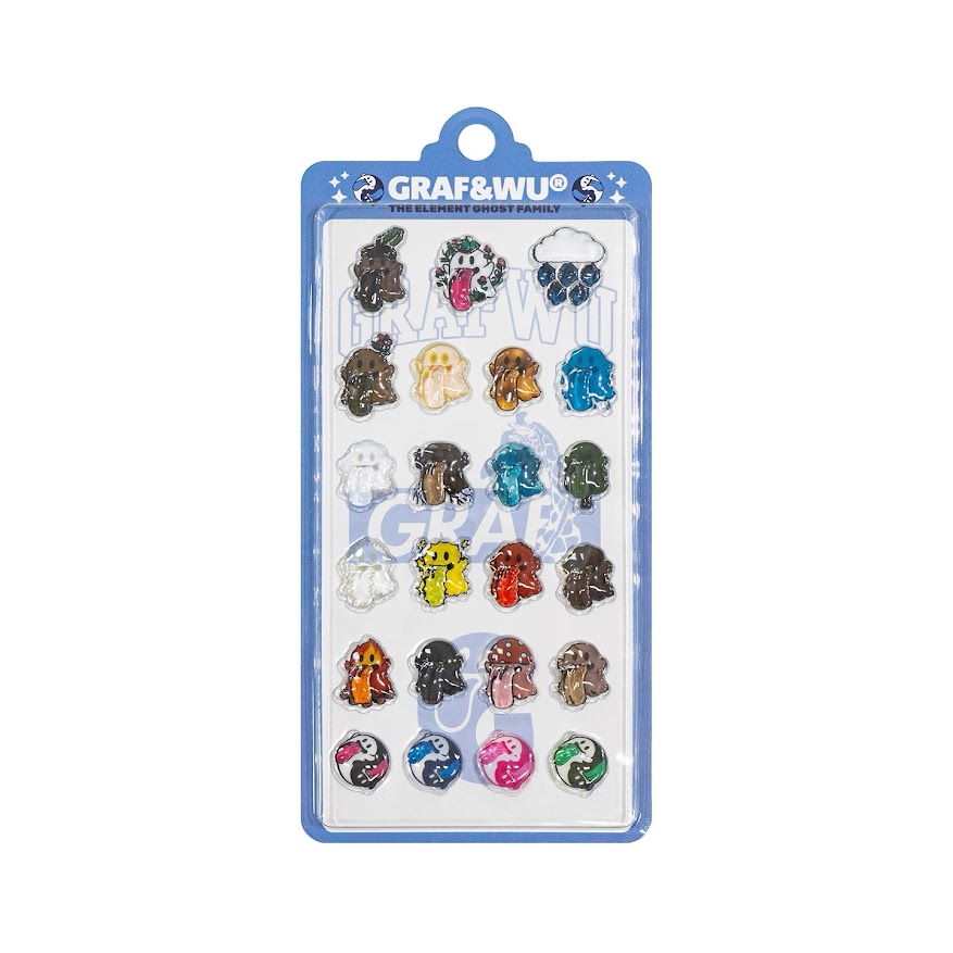 GRAF 3D浮雕貼紙(五行鬼)