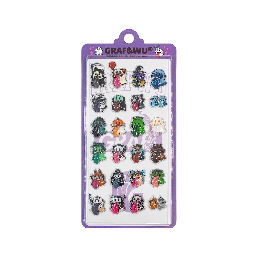 GRAF 3D浮雕貼紙(萬聖鬼)