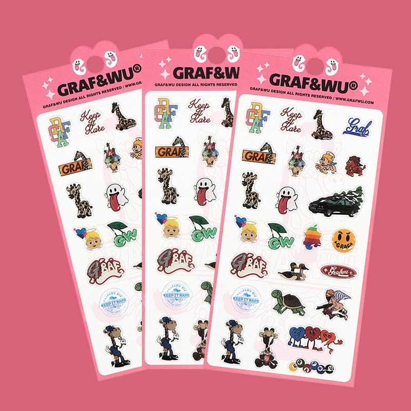 GRAF Y2K限定水晶貼紙