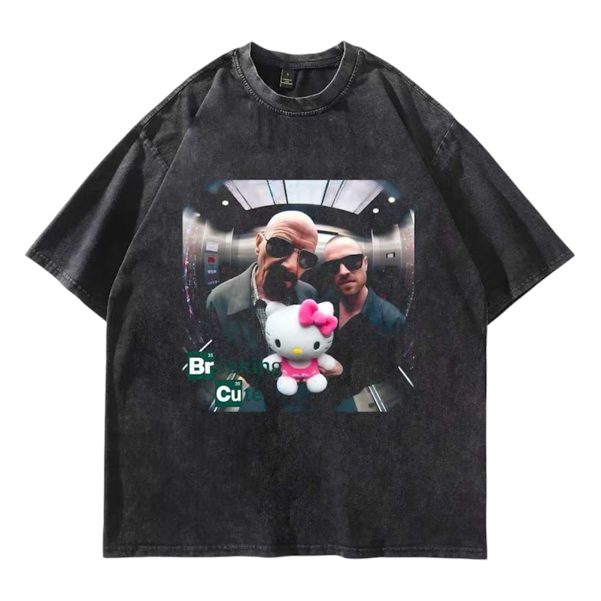 BreakingCute水洗短T