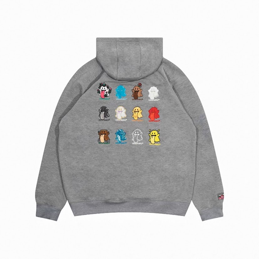 GRAF五行八卦帽T/深灰