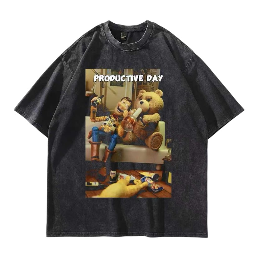 胡迪&TED好快樂水洗短T