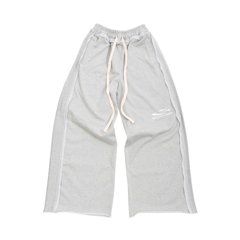 (現+預購)GAMBLE LOGO棉長褲/灰