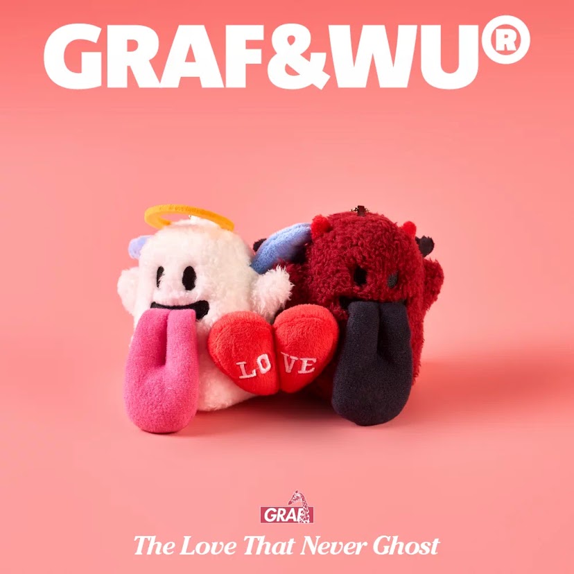 GRAF磁吸愛心天使惡魔鬼(一對2隻)