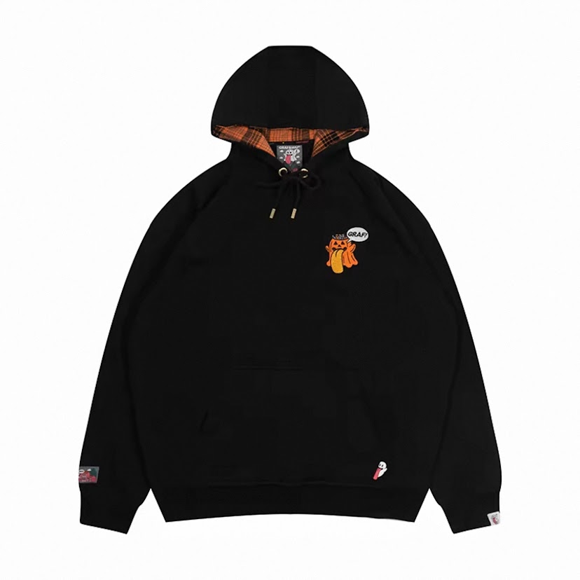 GRAF南瓜萬聖節帽T/黑