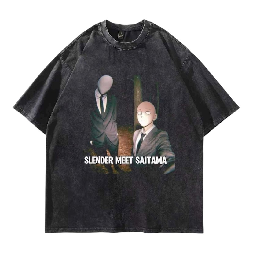 西裝一拳超人水洗短T