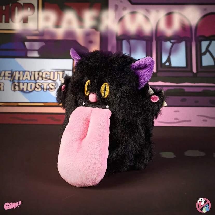 GRAF大號黑貓鬼吊飾