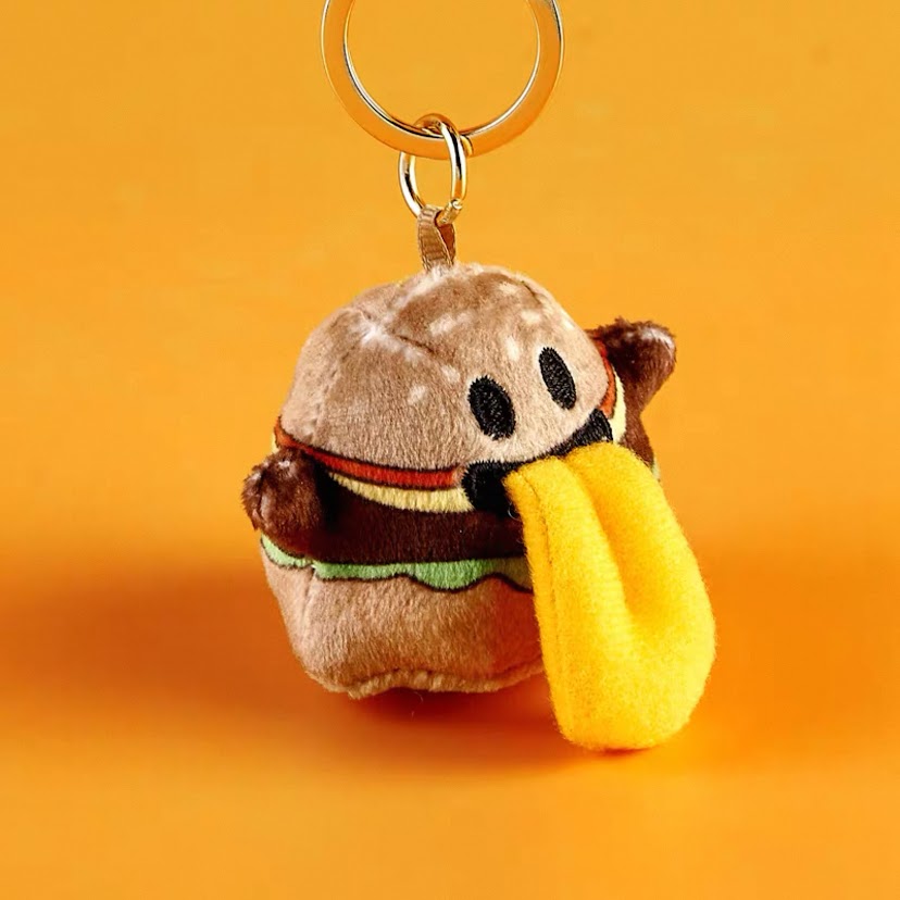 迷你漢堡鬼吊飾