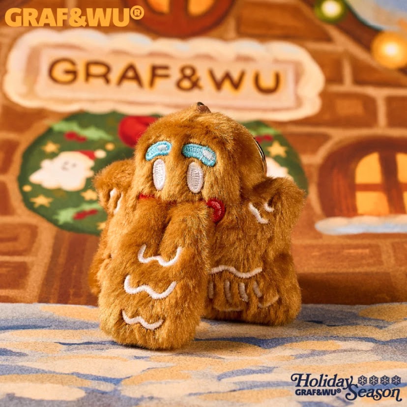 迷你薑餅鬼吊飾