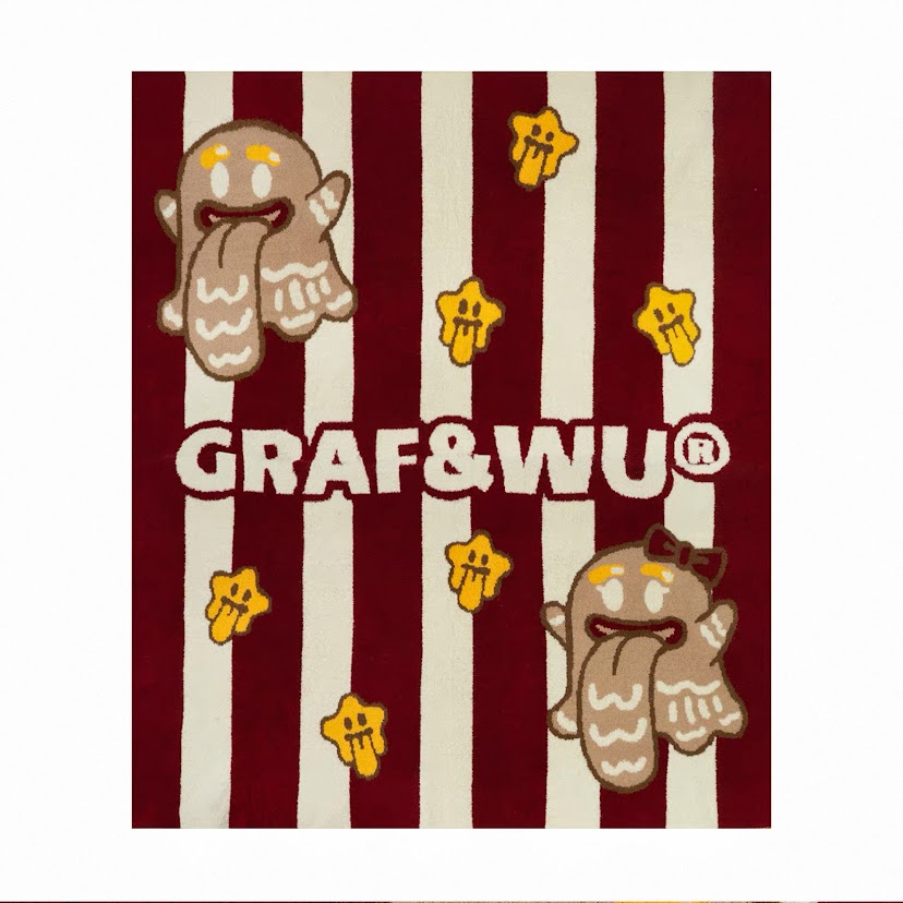 GRAF薑餅鬼毛毯