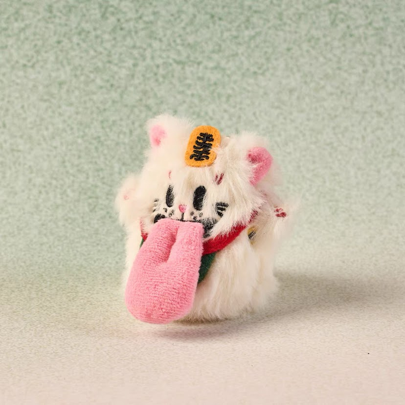 迷你招財貓鬼吊飾