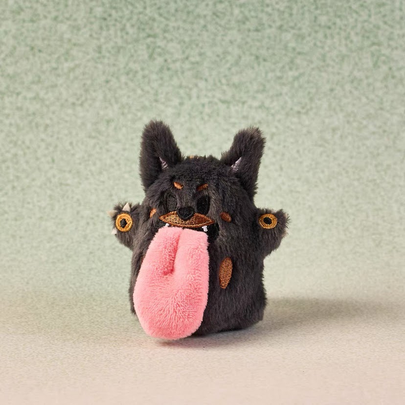 迷你杜賓犬鬼吊飾