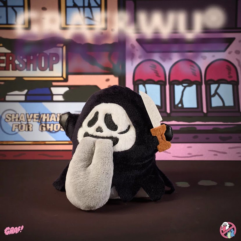 迷你驚聲尖叫鬼吊飾